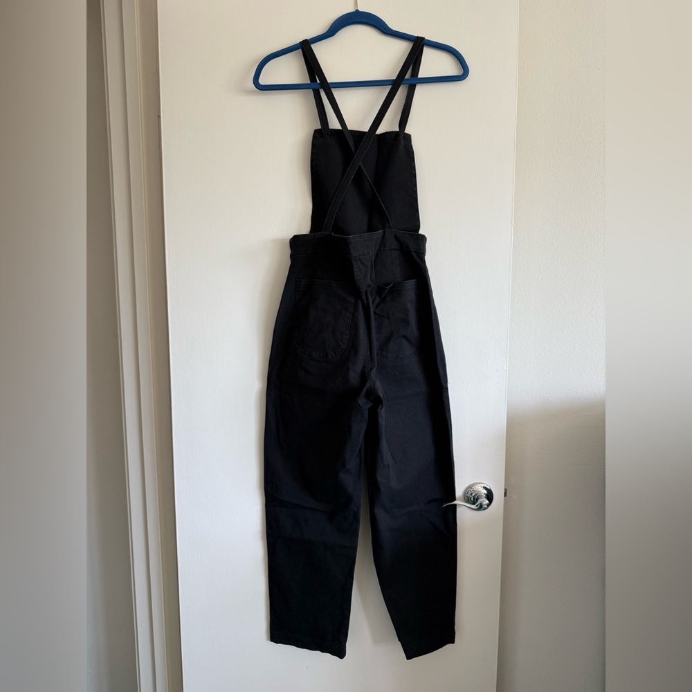 Loup Black Women's Jeans Overalls